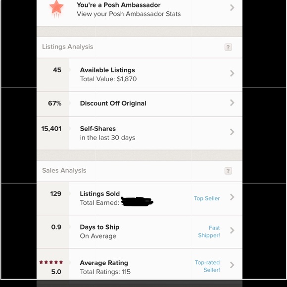 💜Posh Ambassador💜Reasonable Offers Accepted - Picture 2 of 2